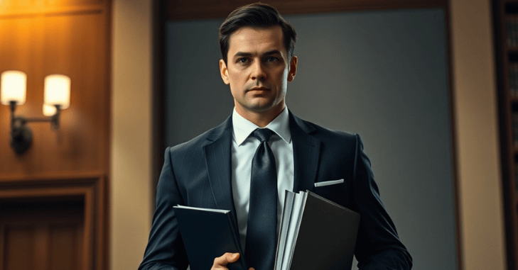Business documents and spreadsheets under close examination