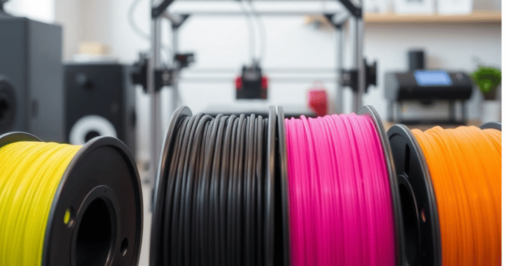 Extruder laying down PLA on a heated print bed
