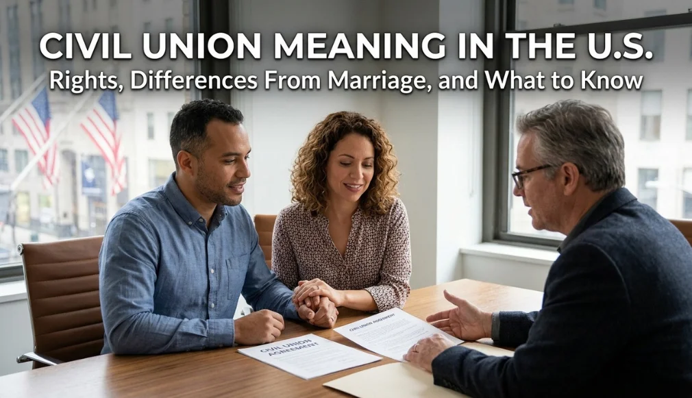 Civil Union Meaning in the U.S.: Rights, Differences From Marriage, and What to Know
