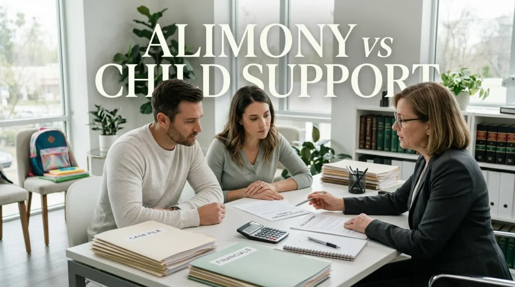 Alimony vs Child Support