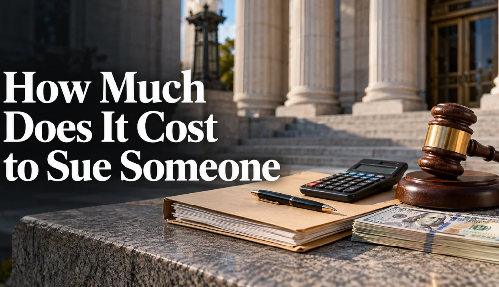 How Much Does It Cost to Sue Someone? U.S. Lawsuit Fees, Lawyers, and Hidden Costs