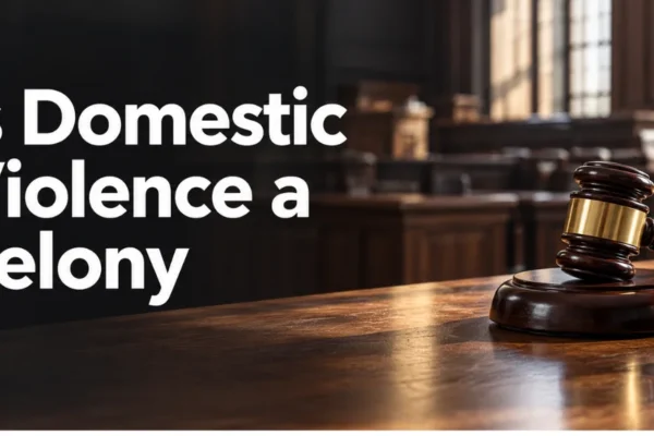 Is Domestic Violence a Felony