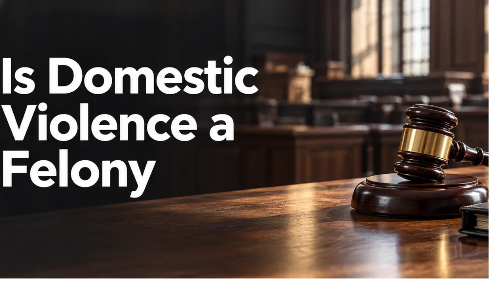 Is Domestic Violence a Felony